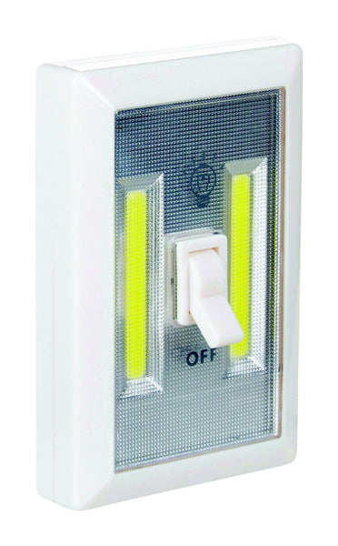 Luz nocturna LED automática/manual con interruptor Diamond Visions (paquete de 18)