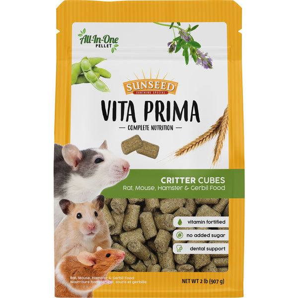 Comida en cubos para animales Vita Prima Critter