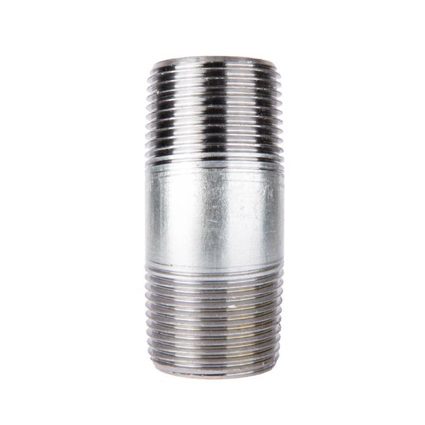 STZ Industries 3 in. MIP each X 3 in. D MIP Galvanized Steel 3 in. L Nipple