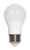 Bombilla LED Satco A15 E26 (mediana), luz blanca cálida, equivalente a 40 vatios, paquete de 1