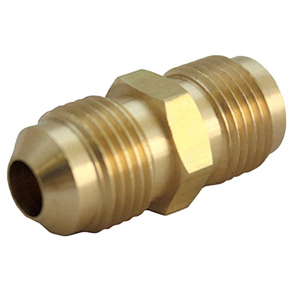 5/8 in. Flare X 3/8 in. D Flare Yellow Brass Union (Pack of 5)