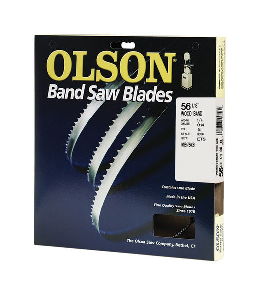 Hoja de sierra de cinta de acero al carbono Olson de 56,1 pulg. de largo x 0,3 pulg. de ancho, 14 dientes por pulgada, paquete de 1 - Oferta de la semana