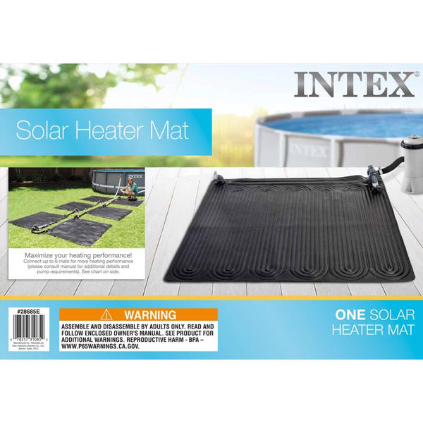 Kit de calentador solar para piscina Intex de 47 pulgadas de alto x 47 pulgadas de ancho