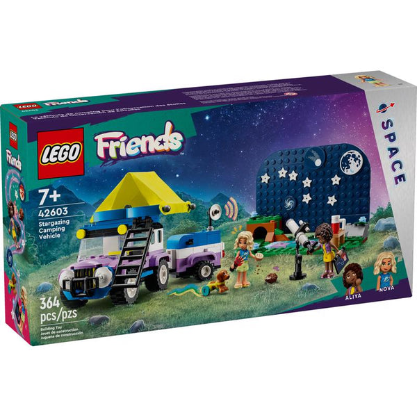 LEGO Friends Stargazing Camping Vehicle Building Set Multicolor 364 pc
