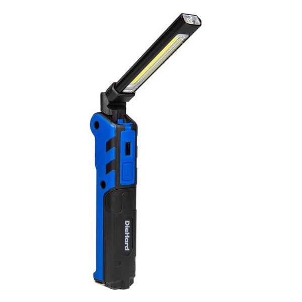Linterna de trabajo LED Dorcy DieHard de 450 lm, color negro y azul