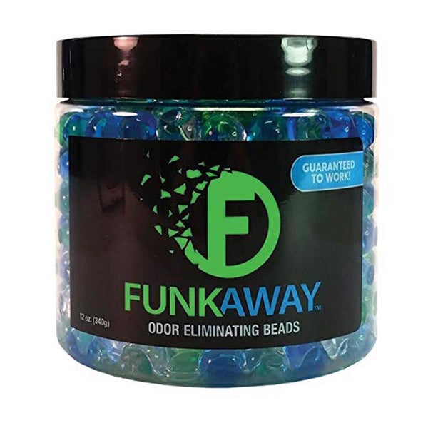 B2Z FunkAway Fresh Clean Scent Odor Eliminating Beads 12 oz Beads (Pack of 6)