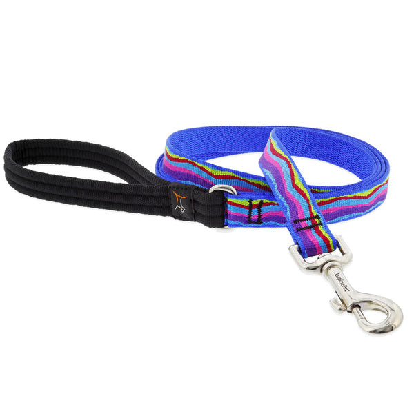 Correa para perros de nailon Ripple Creek multicolor con diseños originales de LupinePet