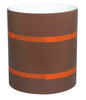 Amerimax 10 in. W X 50 ft. L Aluminum Painted Coil Brown/White