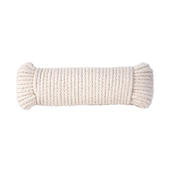 Cuerda para tender la ropa de algodón trenzada con diamantes naturales Koch de 7/32 pulg. de profundidad y 200 pies de largo