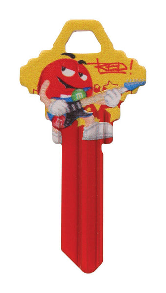 Hillman M&Ms House/Office Key Blank 68 SC1 Single For Schlage Locks (Pack of 6).