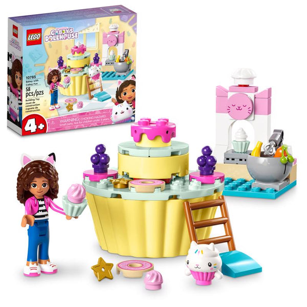LEGO DreamWorks Bakey with Cakey Fun Toy Plastic Multicolored 58 pc (Pack of 5)