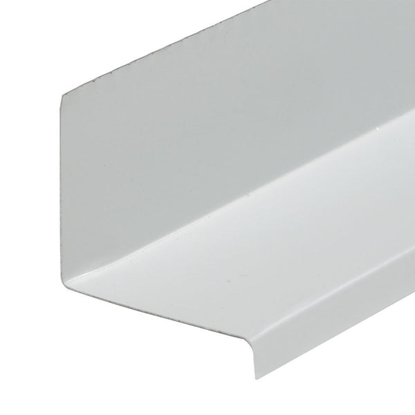 Tapa de aluminio para puerta o ventana Amerimax de 3/4 pulg. de ancho x 10 pies de largo, color blanco