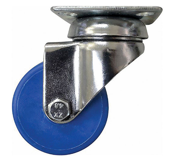 POLY 2" CASTER BLUE 2PK