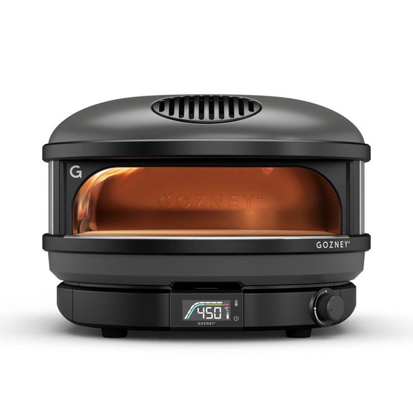 Horno de pizza de arco de propano líquido para exteriores Gozney, color negro apagado