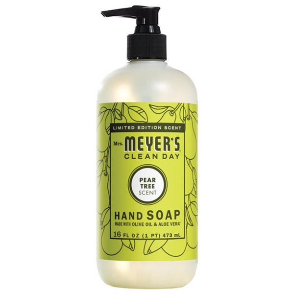 Mrs. Meyer's Clean Day Pear Tree Scent Liquid Hand Soap 16 fl. oz. (Pack of 12)
