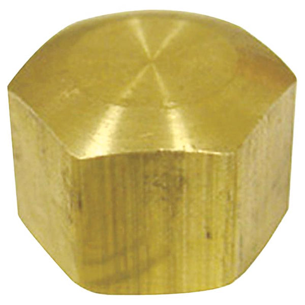 3/8 in. Compression Brass Cap (Pack of 5)