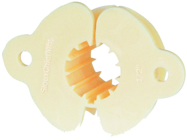 Sioux Chief EZGlide 3/4 in. Natural Plastic Insulating Pipe Clamps