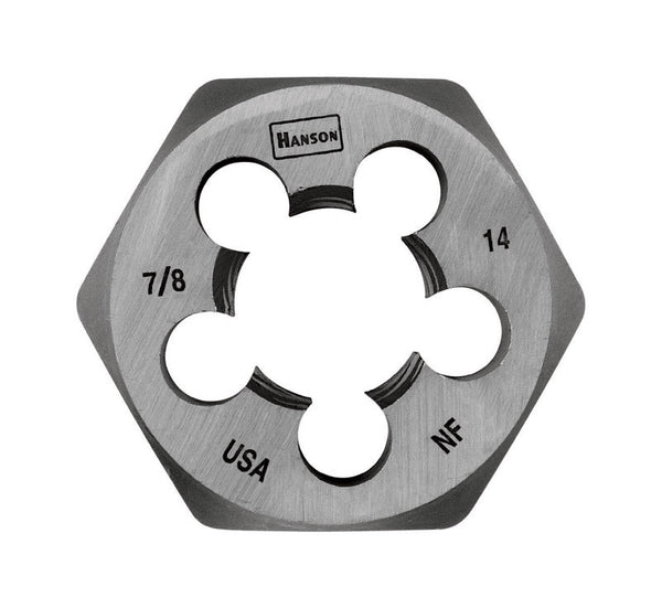 Matriz hexagonal SAE de acero con alto contenido de carbono de Irwin Hanson de 7/8 pulg., 1 pieza