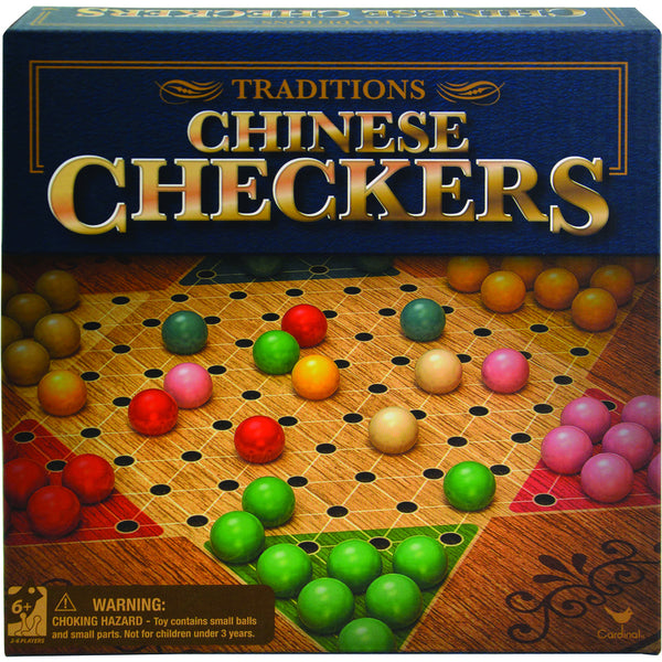 Traditions Chinese Checkers Game Multicolored