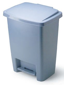 Rubbermaid FG284187CYLND 33 Quart Step-On Wastebasket (Pack of 6)