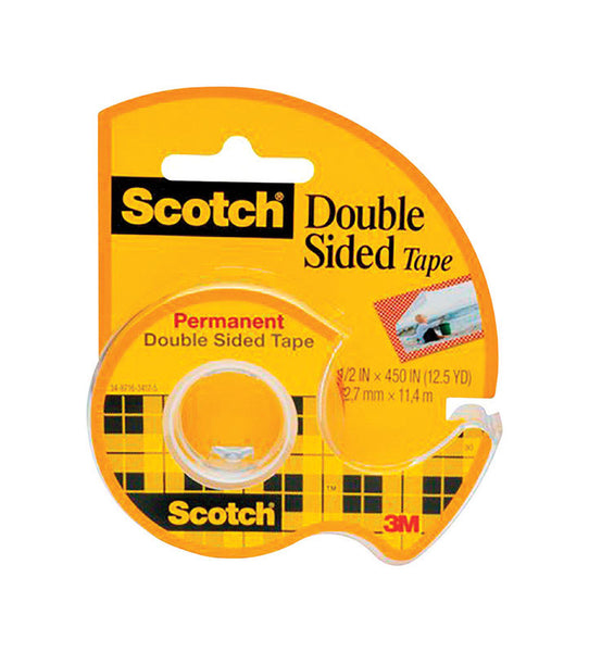 Scotch 1/2 in. W x 450 in. L Tape Clear