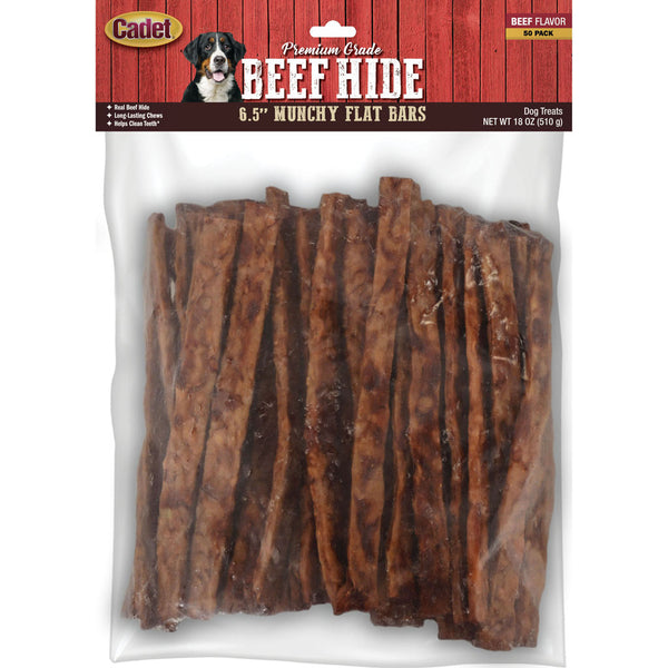 Tiras de cuero crudo Munchy de Cadet Gourmet