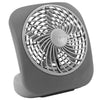 Ventilador personal Treva de 6,29 pulgadas de alto x 5 pulgadas de profundidad y 2 velocidades