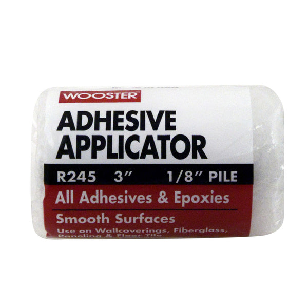 Wooster Woven 3 in. W X 1/8 in. Regular Paint Roller Cover 1 pk