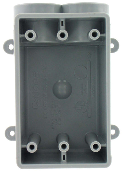 Carlon Lamson & Sessons E982FFN-CTN 1 Single Gang Type FSS Device Box