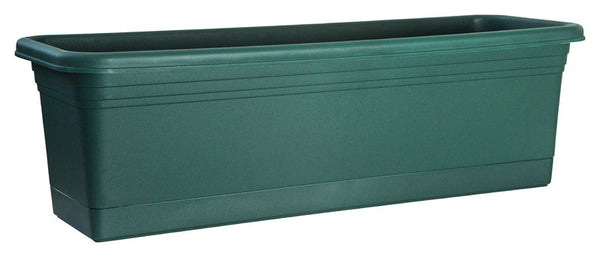 WINDOW BOX RUGG GRN 24"