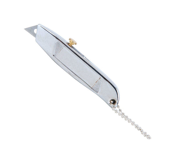 Llavero con cortador de cajas de aluminio plateado Home Plus (paquete de 50)