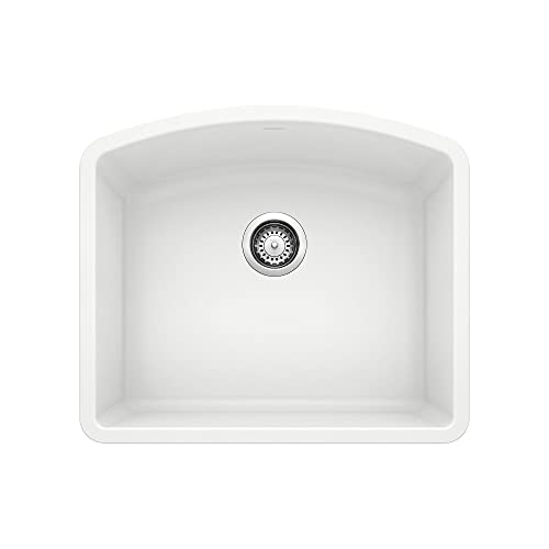 Cuenco individual Diamond, color blanco