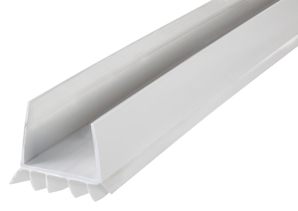 M-D BUILDING PRODUCTS CINCH White Vinyl Under Door Seal For Doors 36 in. L X 1.75 in.