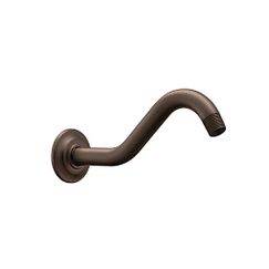 Oil rubbed bronze shower arm