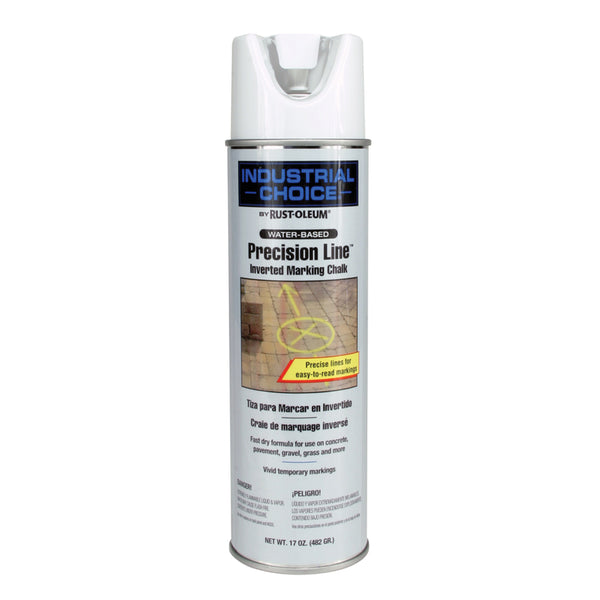 Rust-Oleum Industrial Choice APWA blanco 17 oz (paquete de 6).