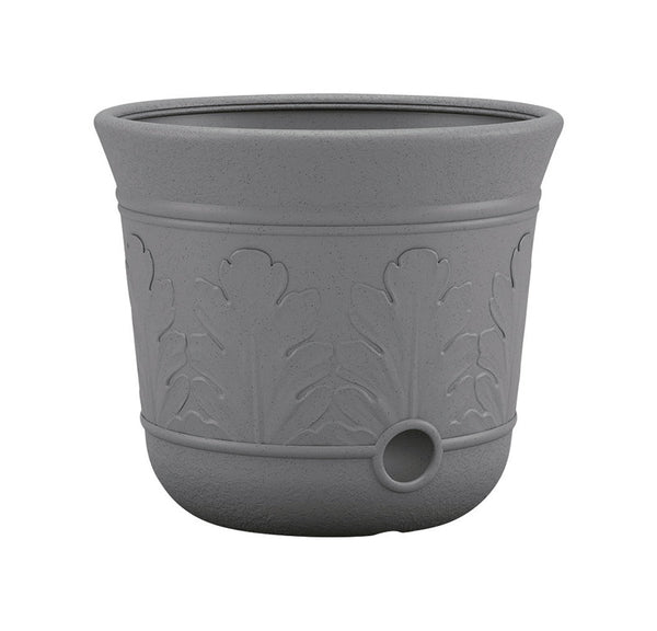 Suncast Gray Resin 300 ft. Capacity Free Standing Hose Pot 16 L x 12.13 H x 14 W in. - Deal of The Week