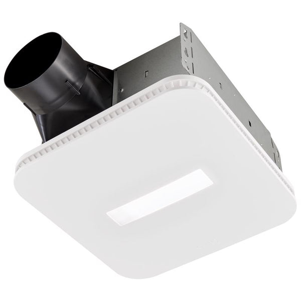 Extractor de aire para baño Broan-NuTone Roomside de 80 CFM y 0,7 sones con luz