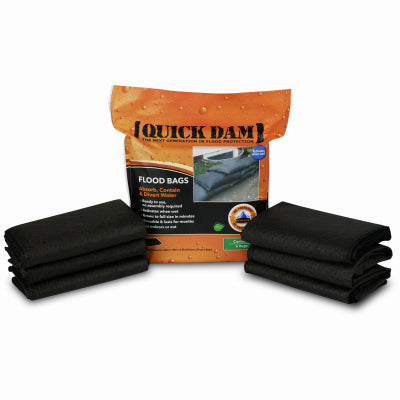 Bolsas de arena sin arena Flood Barrier, 12 x 24 pulgadas, paquete de 6.