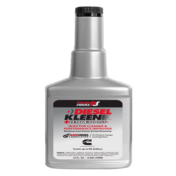 Aditivo multifunción para combustible diésel Power Service Diesel Kleen +Cetane Boost, 12 oz