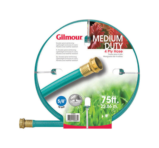 Gilmour 5/8 in. Dia. x 75 ft. L Green Hose