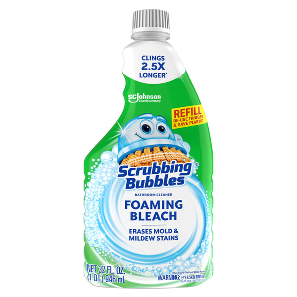 Scrubbing Bubbles Fresh Scent Bathroom Cleaner Foam 32 oz (Pack of 12)