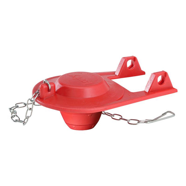 Aleta de inodoro Korky Ultra de goma roja para universal de 2 pulg.