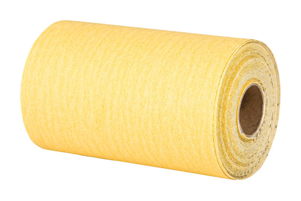 Rollo de lámina adhesiva de óxido de aluminio de grano 120 de Norton Stick & Sand de 360 pulgadas de largo y 4-1/2 pulgadas de ancho, paquete de 1