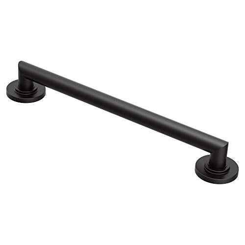 BARRA DE APOYO DE DISEÑO DE 18" EN NEGRO MATE