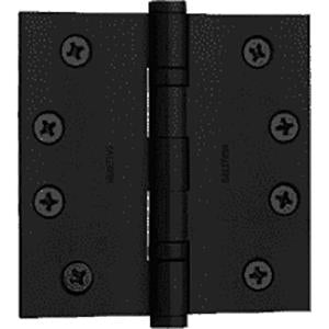 1046.190 4.5" SQR Ball-Bearing Hinge - Satin Black