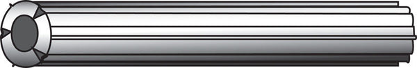 HILLMAN .19 in. D X 1-1/2 in. L Plastic Round Head Ribbed Anchor 100 pk