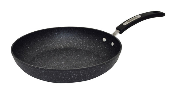 Sartén de aluminio Starfrit The Rock de 11 pulgadas, color negro