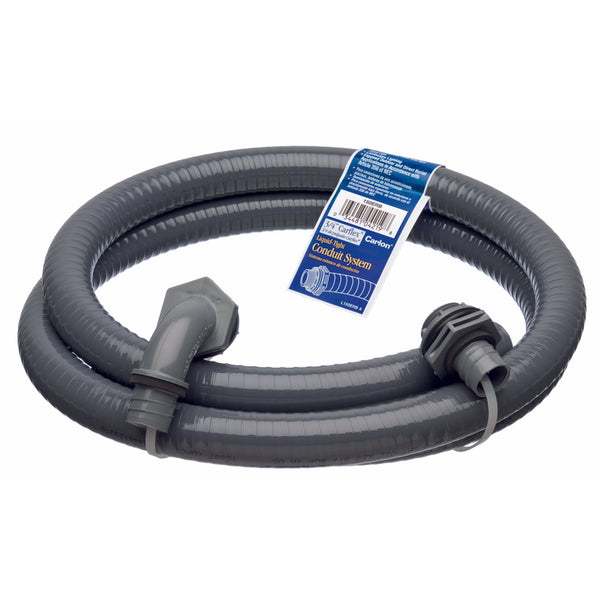 Carlon 1/2 in. D X 6 ft. L PVC Conduit Kit For LFNC-B