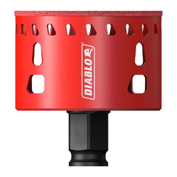 Diablo 2-1/2 in. Diamond Grit Hole Saw 1 pk - Open Box