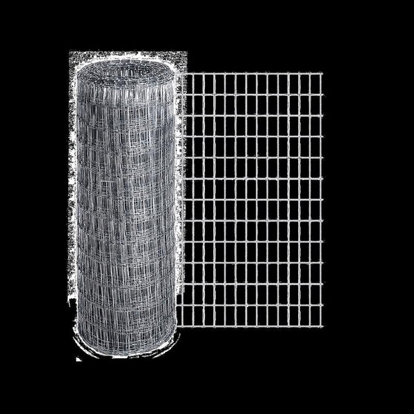 Origin Point 48 in. H X 100 ft. L Galvanized Steel Horse Fence Silver